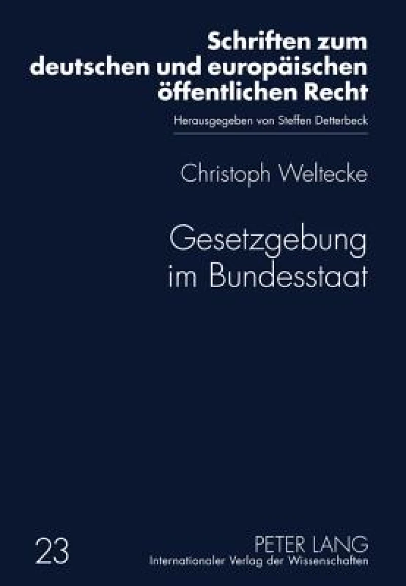 Gesetzgebung im Bundesstaat