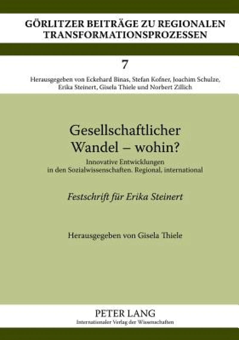 Gesellschaftlicher Wandel – wohin?