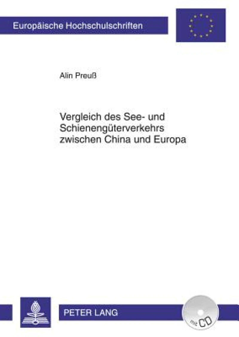 Vergleich des See- und Schienengueterverkehrs zwischen China und Europa
