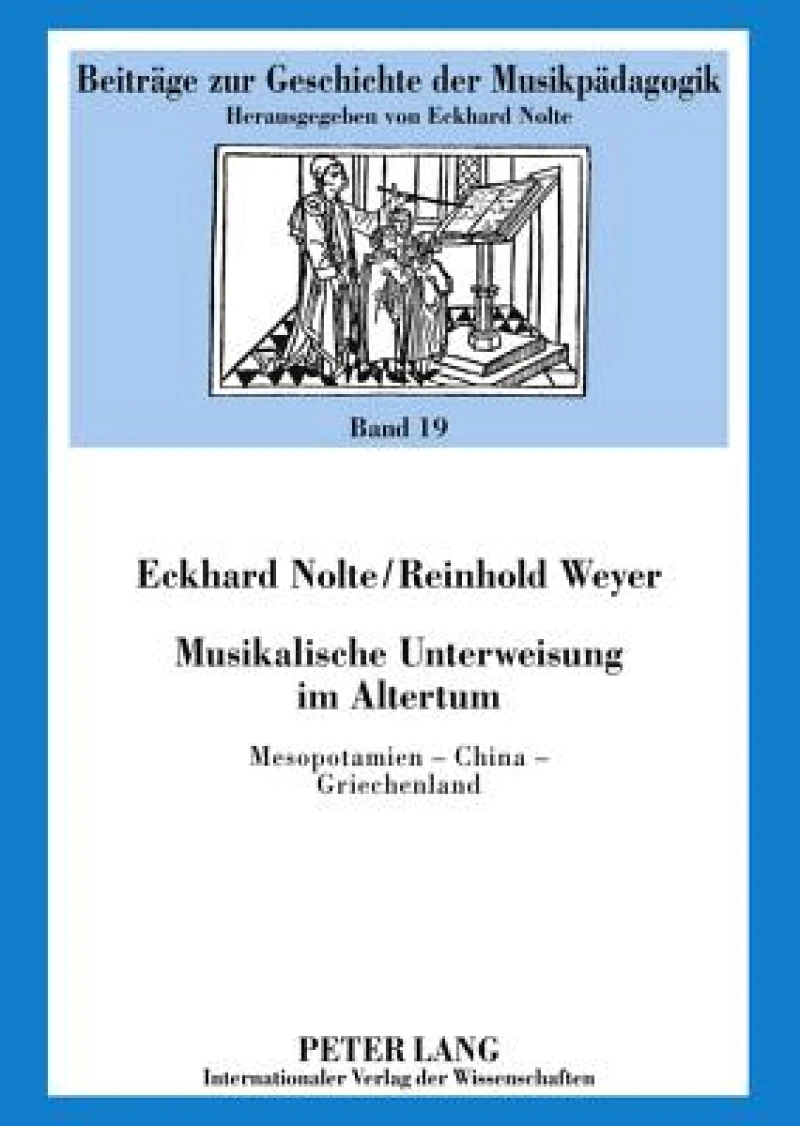 Musikalische Unterweisung im Altertum
