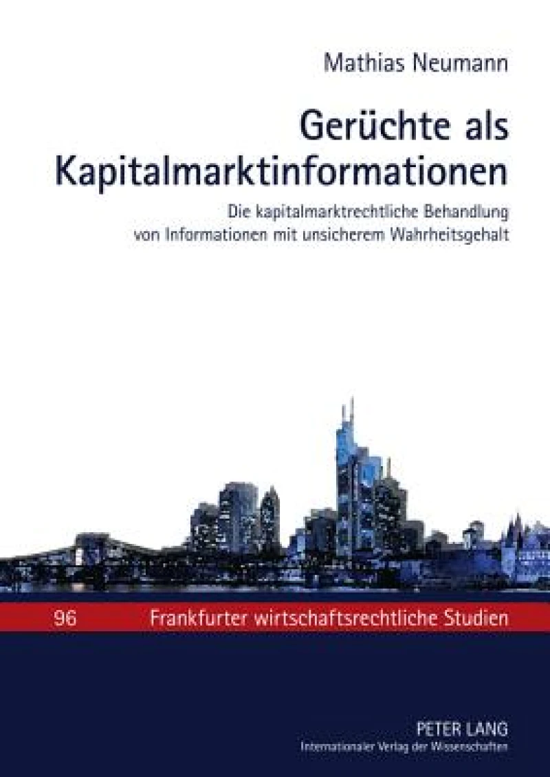 Geruechte als Kapitalmarktinformationen