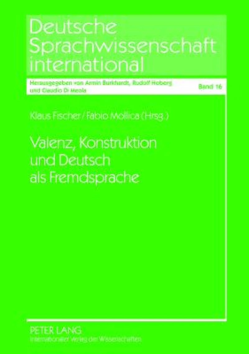 Valenz, Konstruktion und Deutsch als Fremdsprache