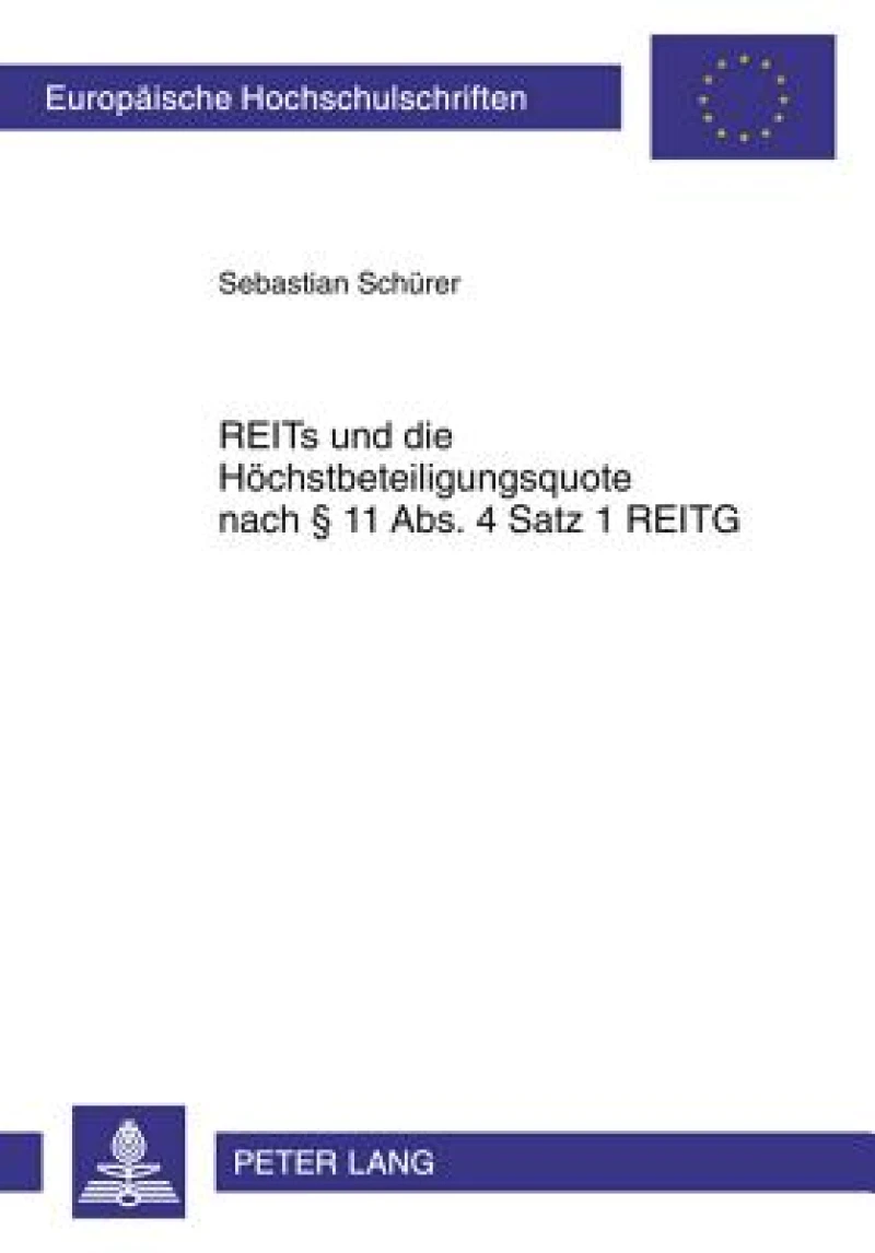 REITs und die Hoechstbeteiligungsquote nach § 11 Abs. 4 Satz 1 REITG