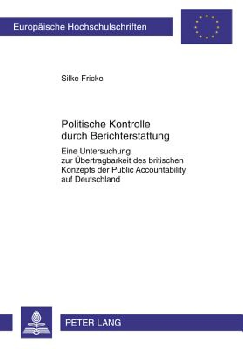 Politische Kontrolle durch Berichterstattung