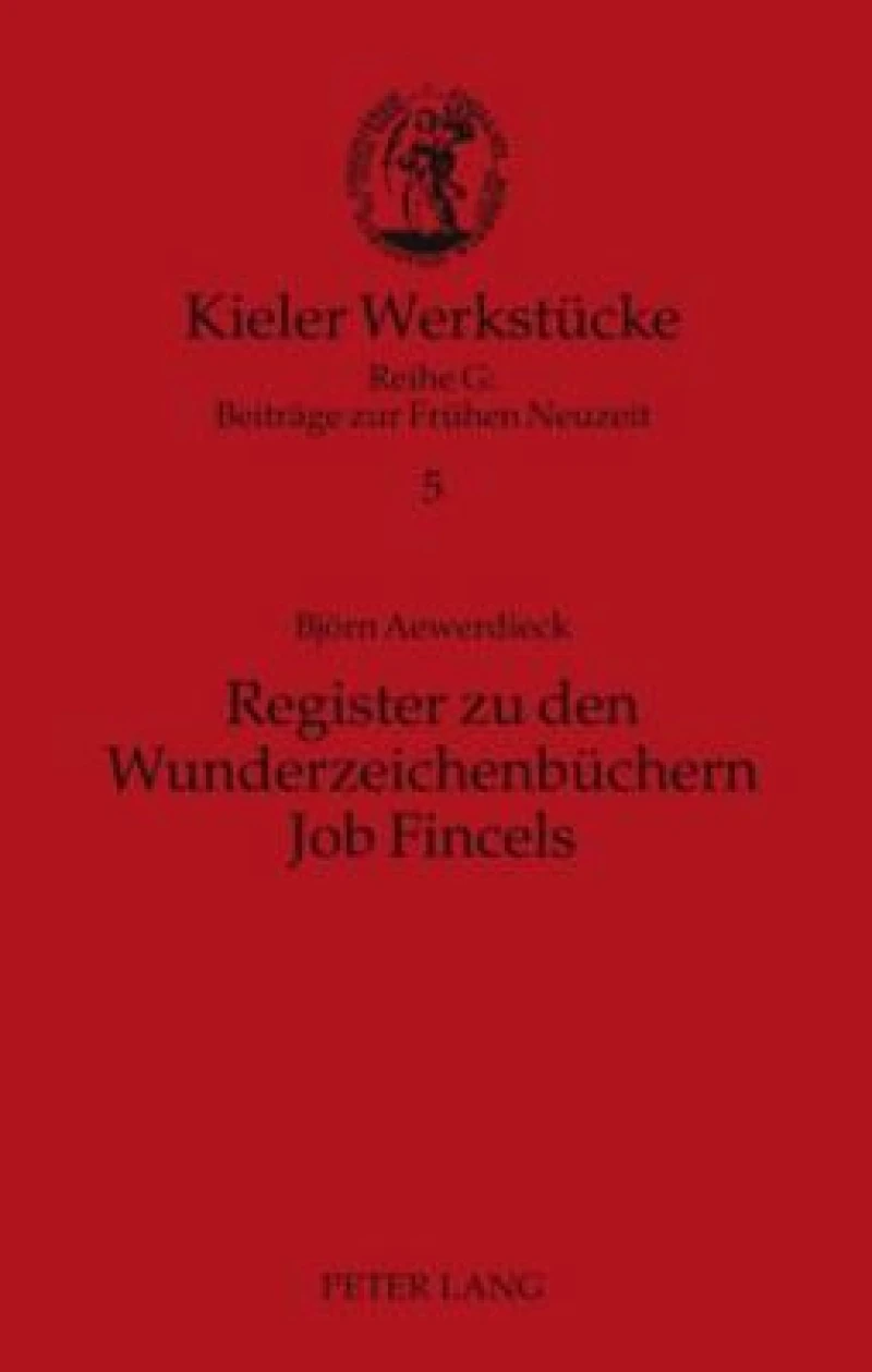 Register zu den Wunderzeichenbuechern Job Fincels