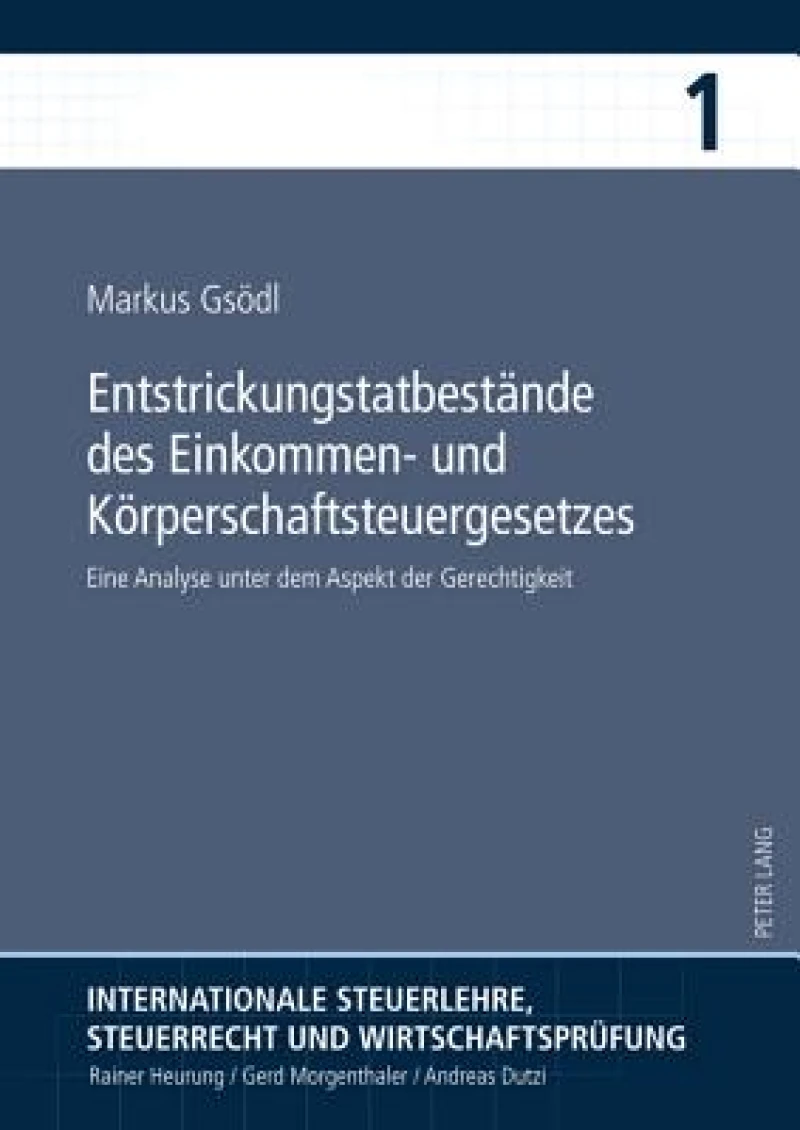 Entstrickungstatbestaende des Einkommen- und Koerperschaftsteuergesetzes