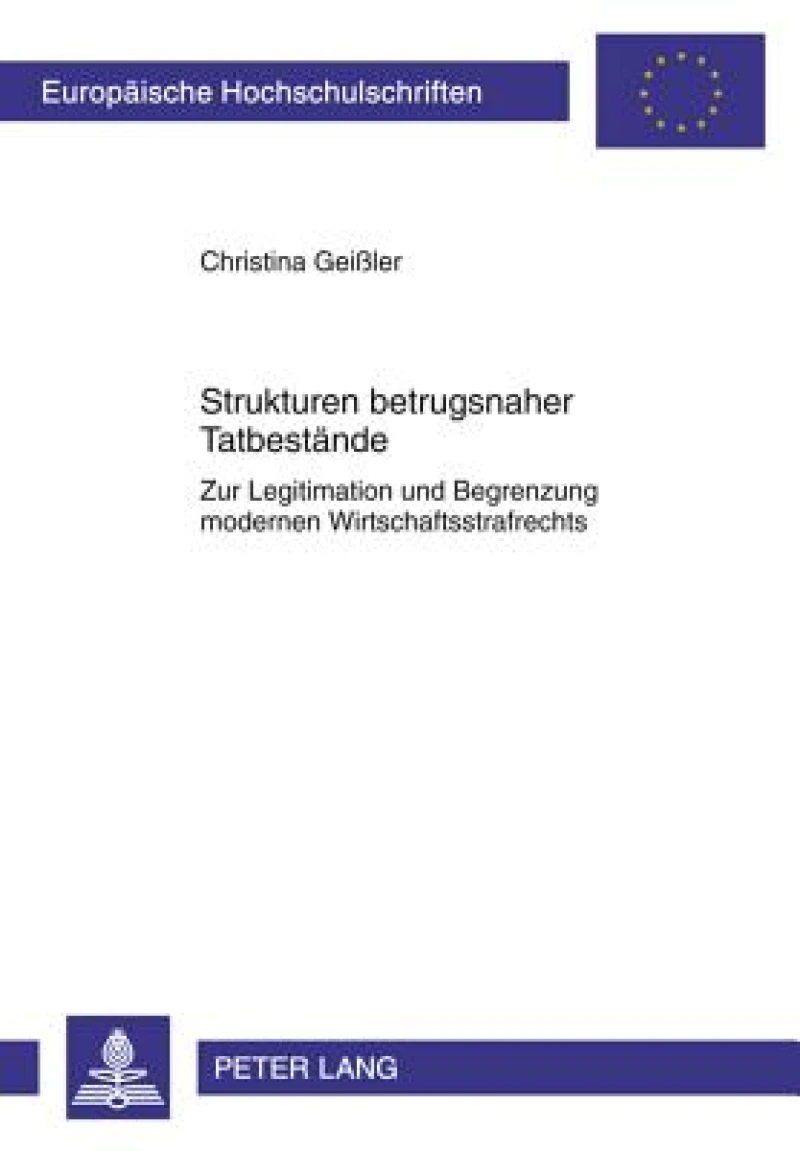 Strukturen betrugsnaher Tatbestaende
