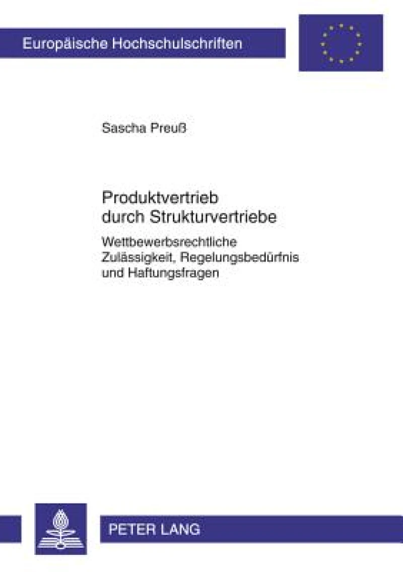 Produktvertrieb durch Strukturvertriebe