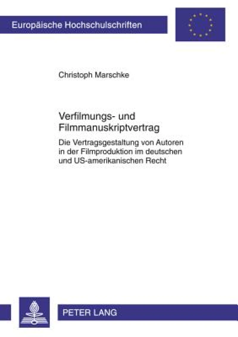Verfilmungs- und Filmmanuskriptvertrag