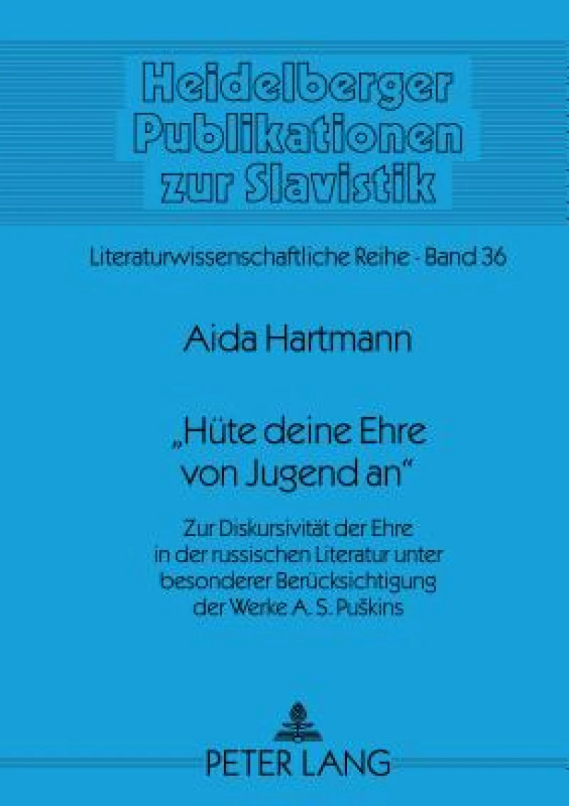 «Huete deine Ehre von Jugend an»