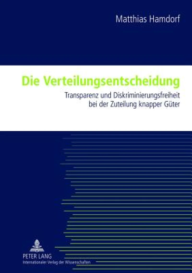 Die Verteilungsentscheidung