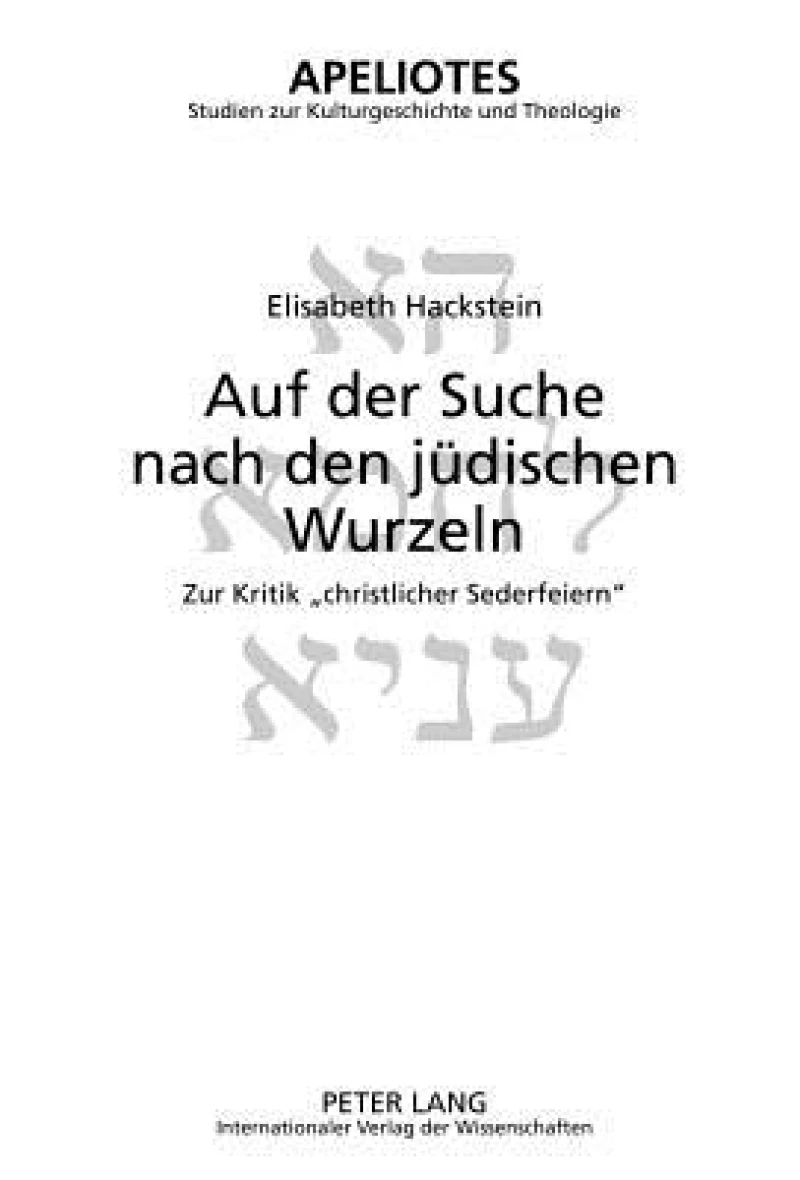 Auf der Suche nach den juedischen Wurzeln