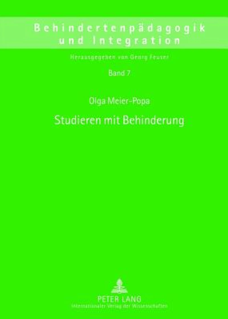 Studieren mit Behinderung