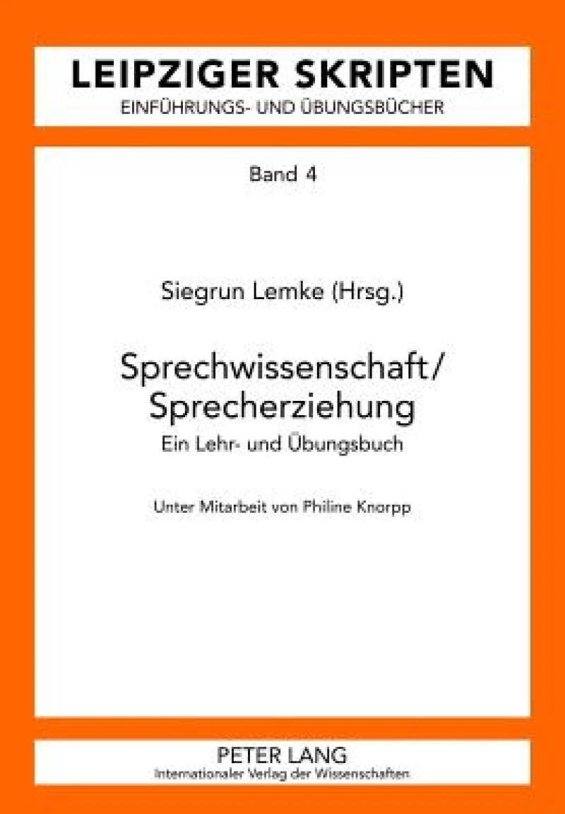 Sprechwissenschaft/Sprecherziehung