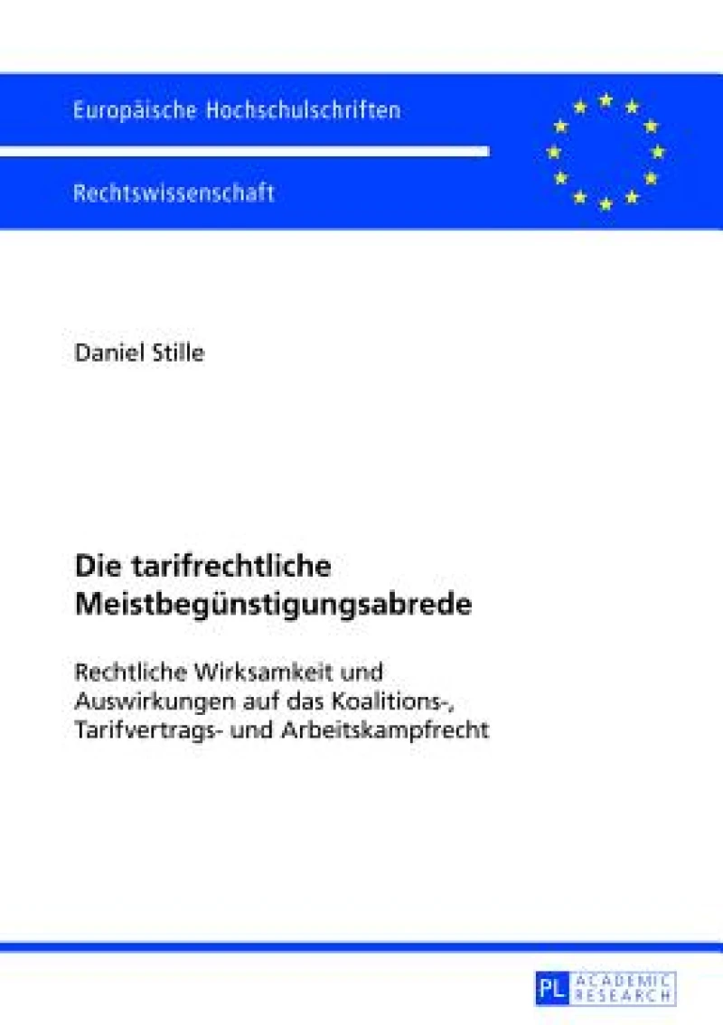 Die tarifrechtliche Meistbeguenstigungsabrede