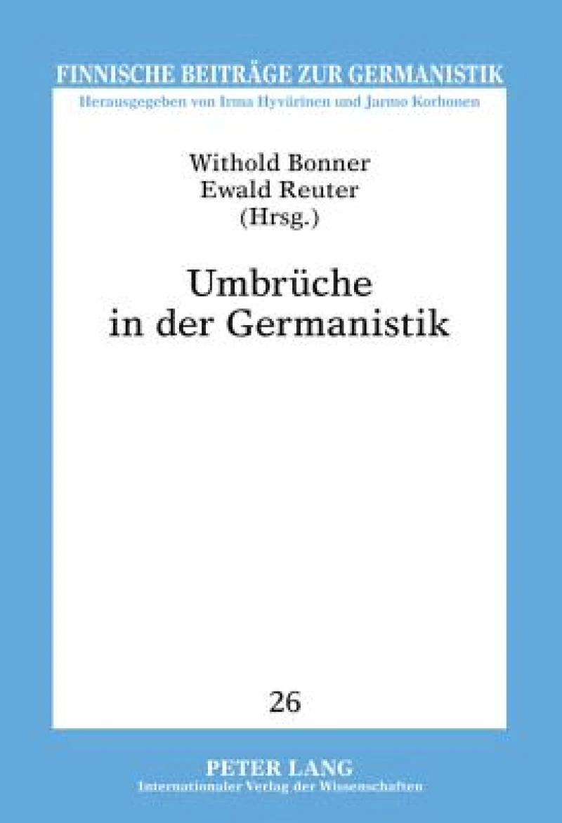 Umbrueche in der Germanistik