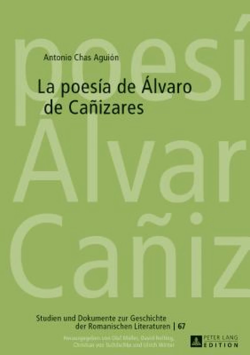 La Poesia de Alvaro de Canizares