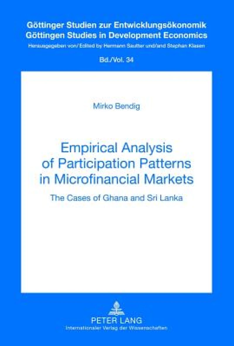 Empirical Analysis of Participation Patterns in Microfinancial Markets