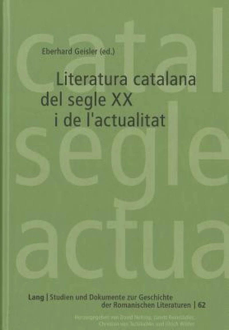Literatura catalana del segle XX i de l’actualitat