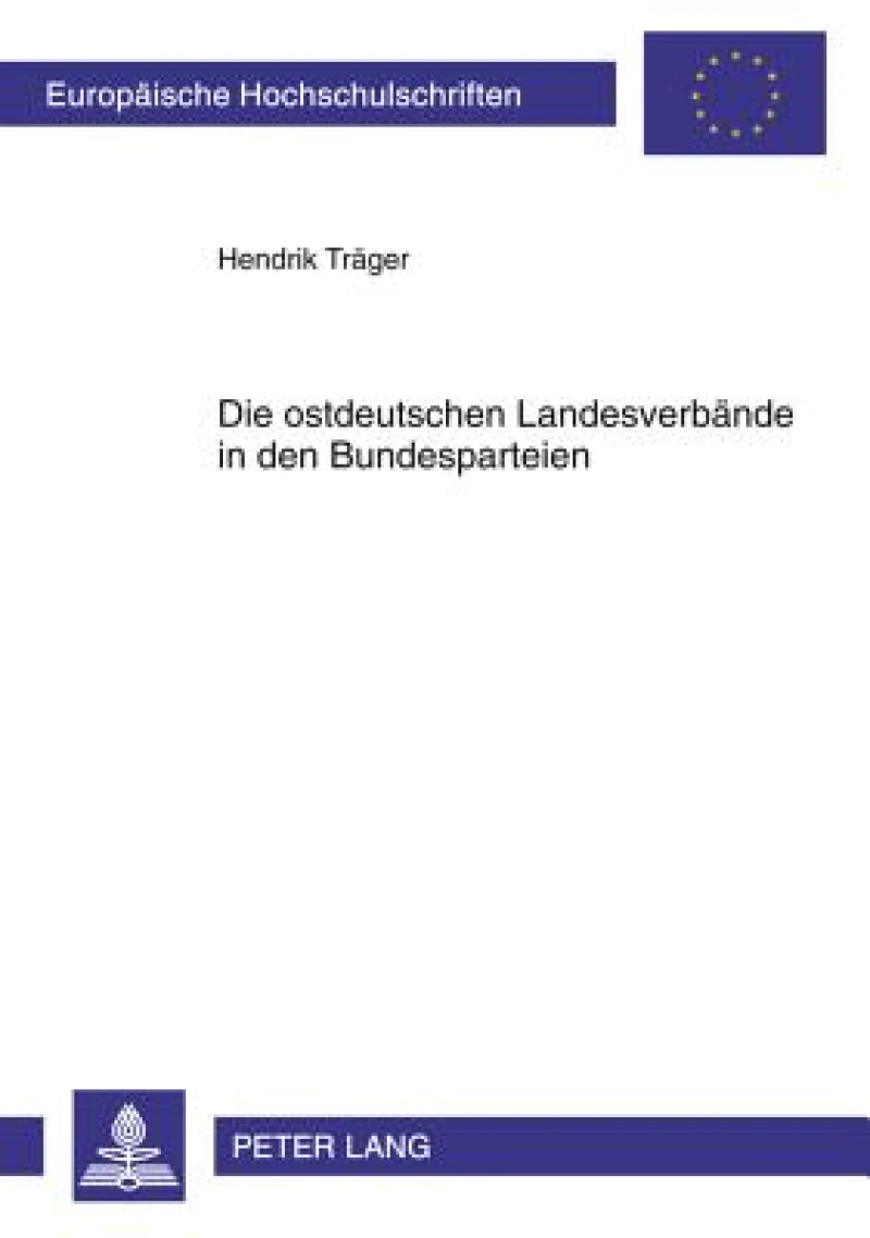 Die ostdeutschen Landesverbaende in den Bundesparteien