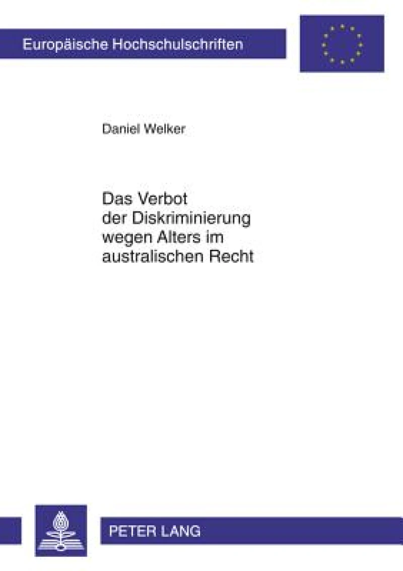 Das Verbot der Diskriminierung wegen Alters im australischen Recht