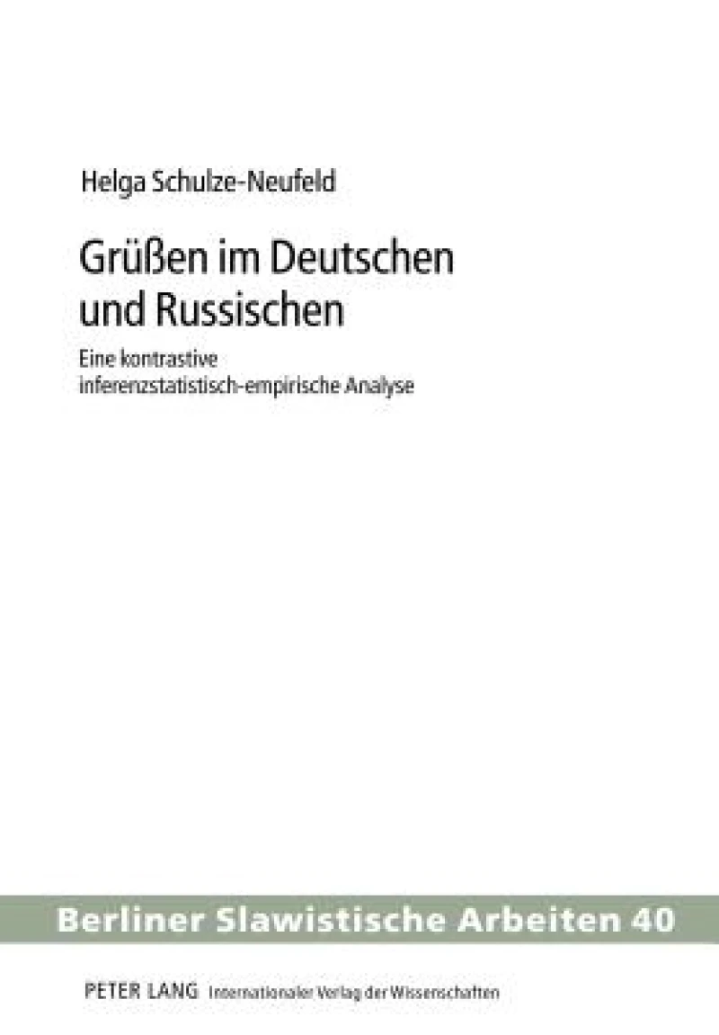 Grueßen im Deutschen und Russischen