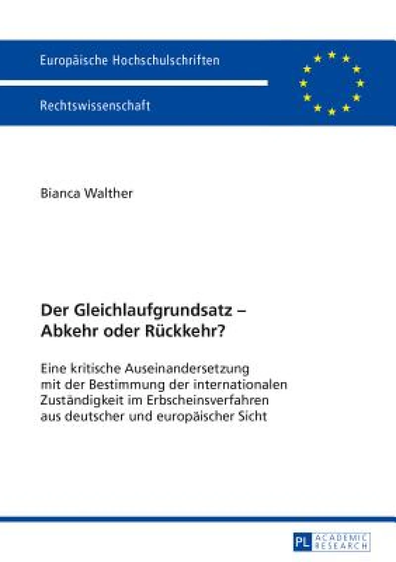 Der Gleichlaufgrundsatz - Abkehr oder Rueckkehr?
