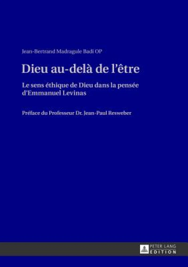 Dieu au-delà de l’être