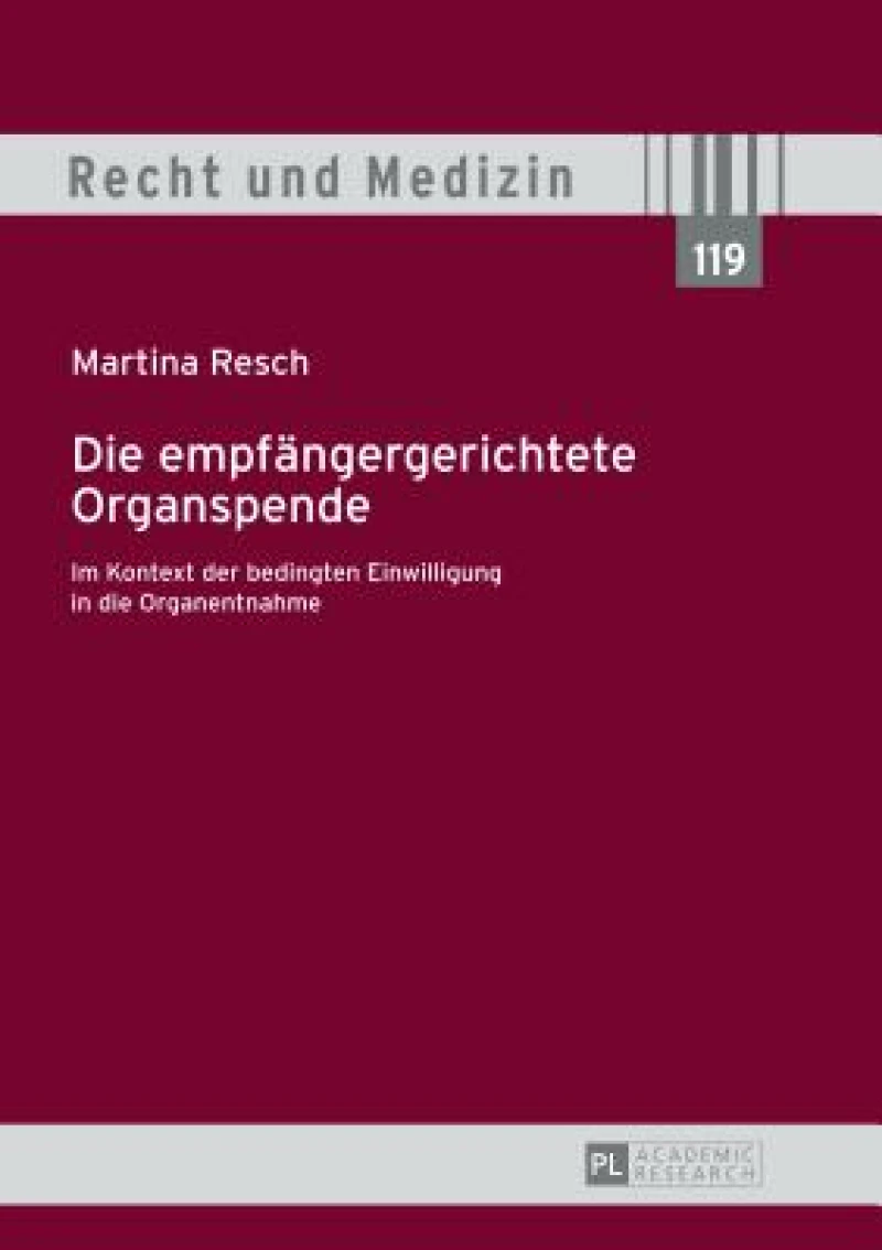 Die empfaengergerichtete Organspende