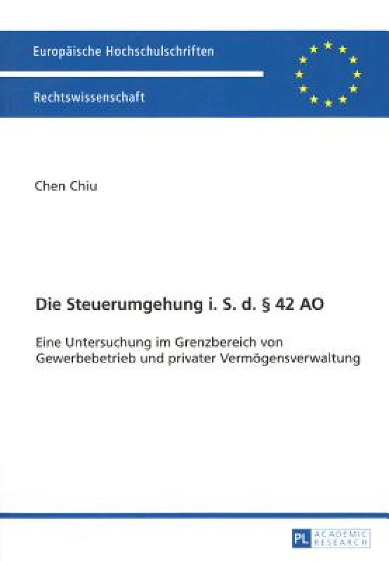 Die Steuerumgehung i. S. d. § 42 AO