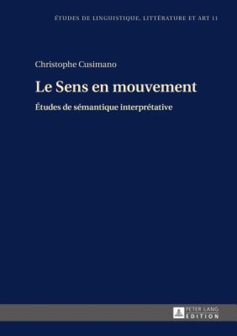 Le Sens en mouvement