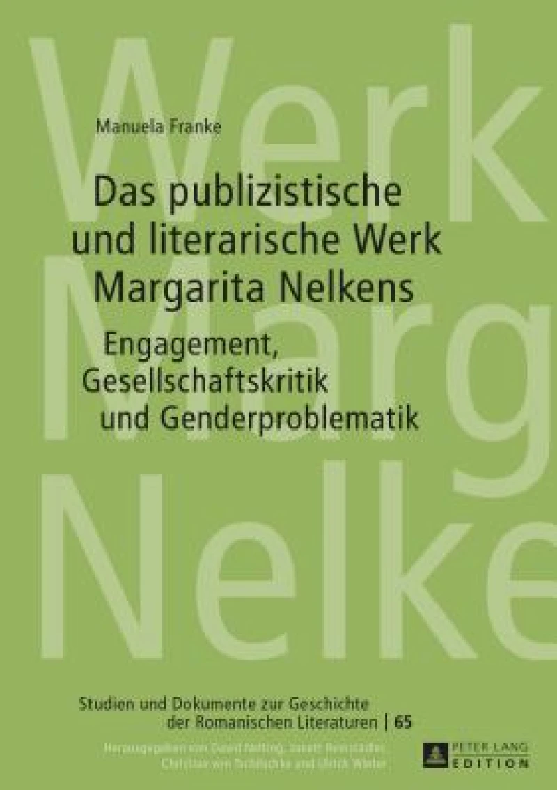 Das publizistische und literarische Werk Margarita Nelkens