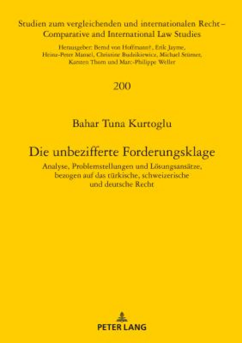 Die unbezifferte Forderungsklage