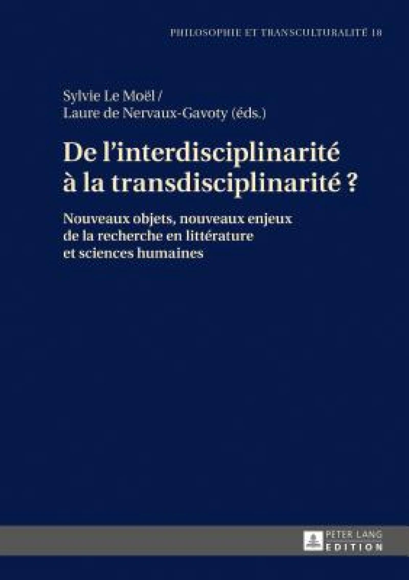 De l'interdisciplinarite a la transdisciplinarite ?