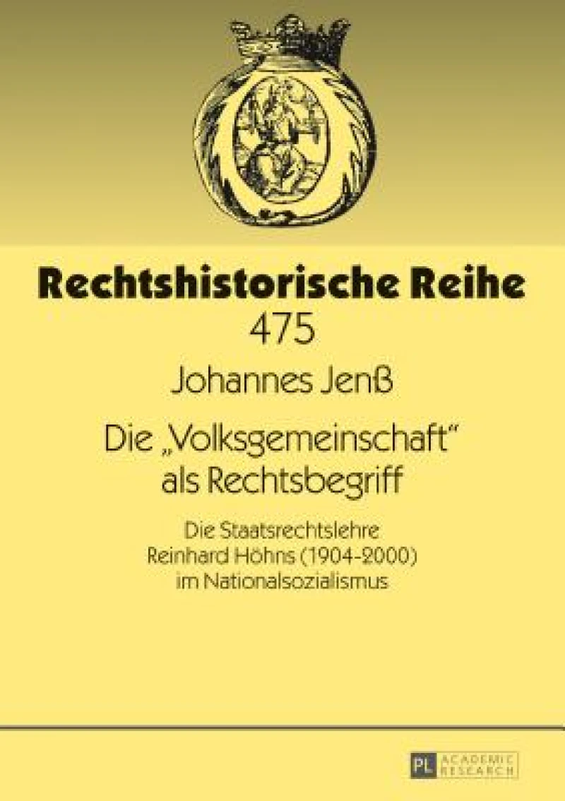 Die Volksgemeinschaft als Rechtsbegriff
