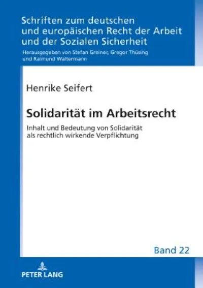Solidaritaet im Arbeitsrecht