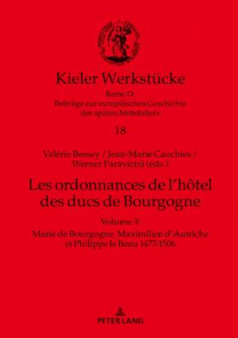 Les ordonnances de l'hotel des ducs de Bourgogne