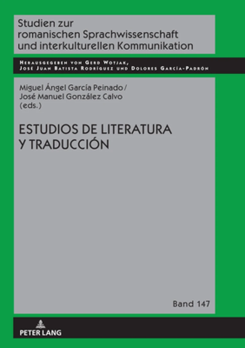 Estudios de Literatura Y Traduccion