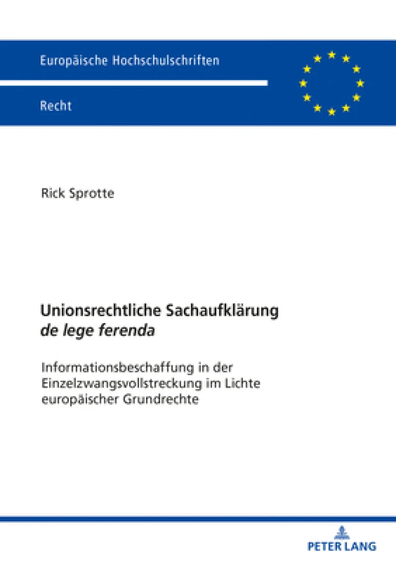 Unionsrechtliche Sachaufklaerung de lege ferenda