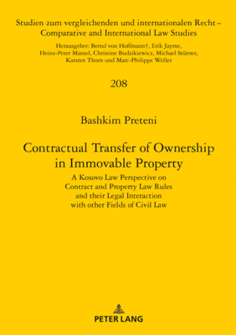 Contractual Transfer of Ownership in Immovable Property