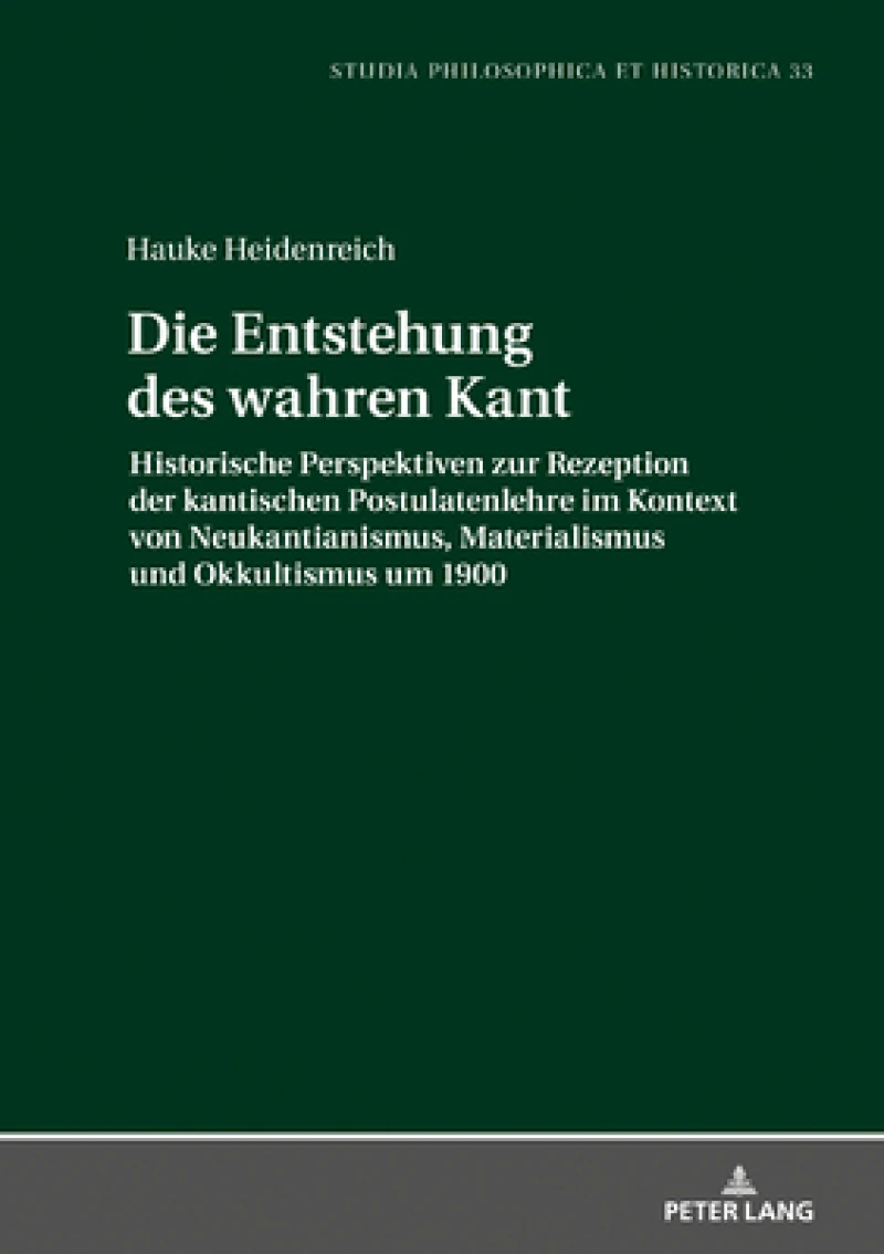 Die Entstehung des wahren Kant