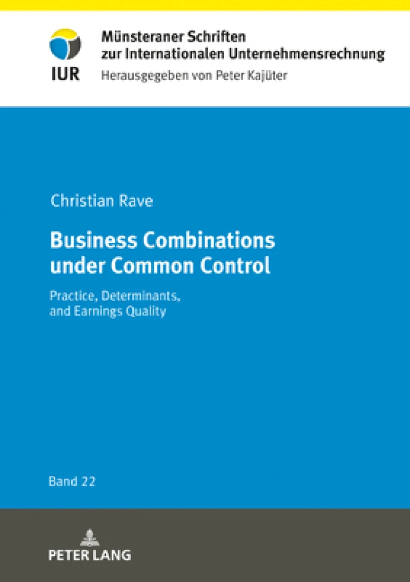 Business Combinations under Common Control