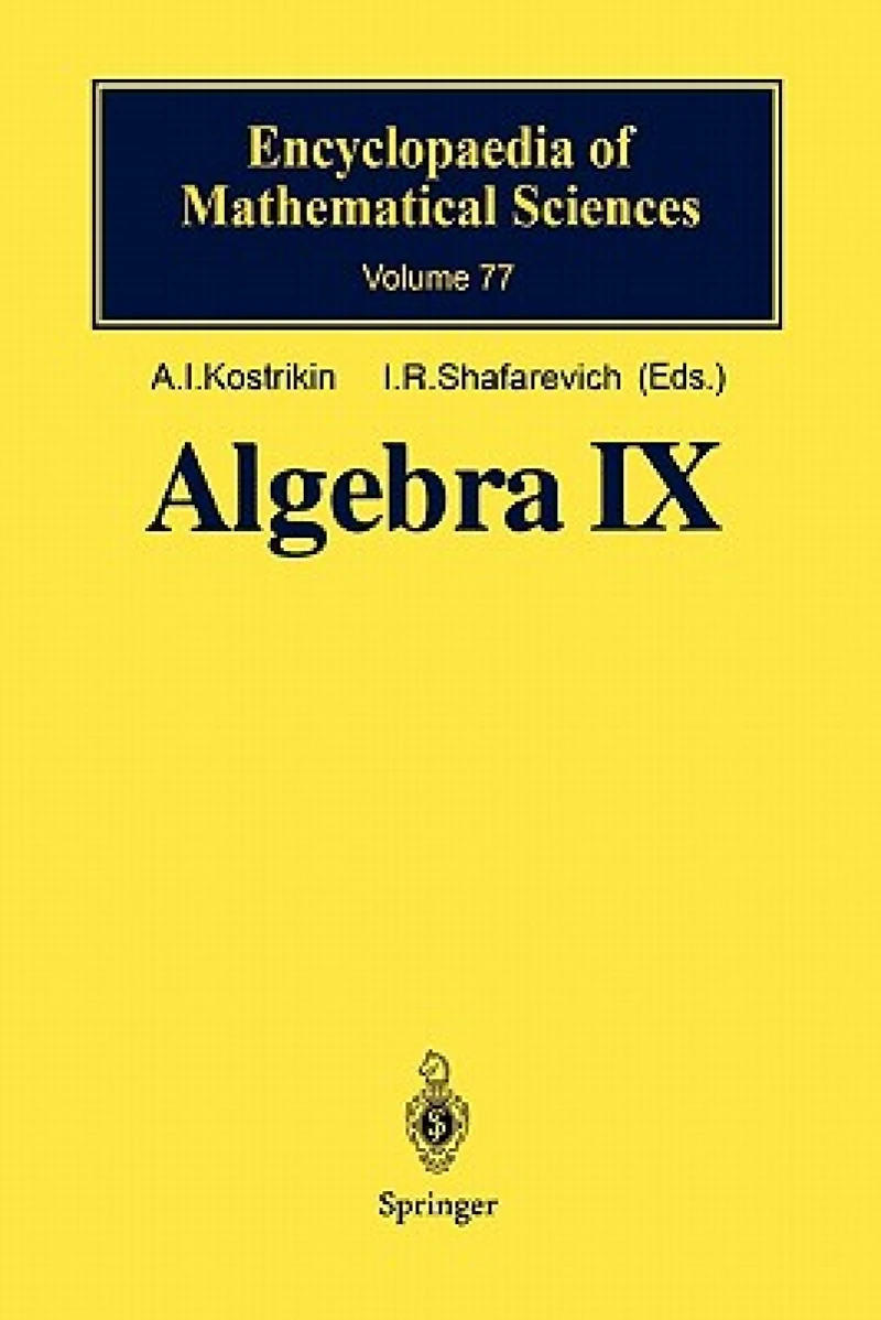 Algebra IX