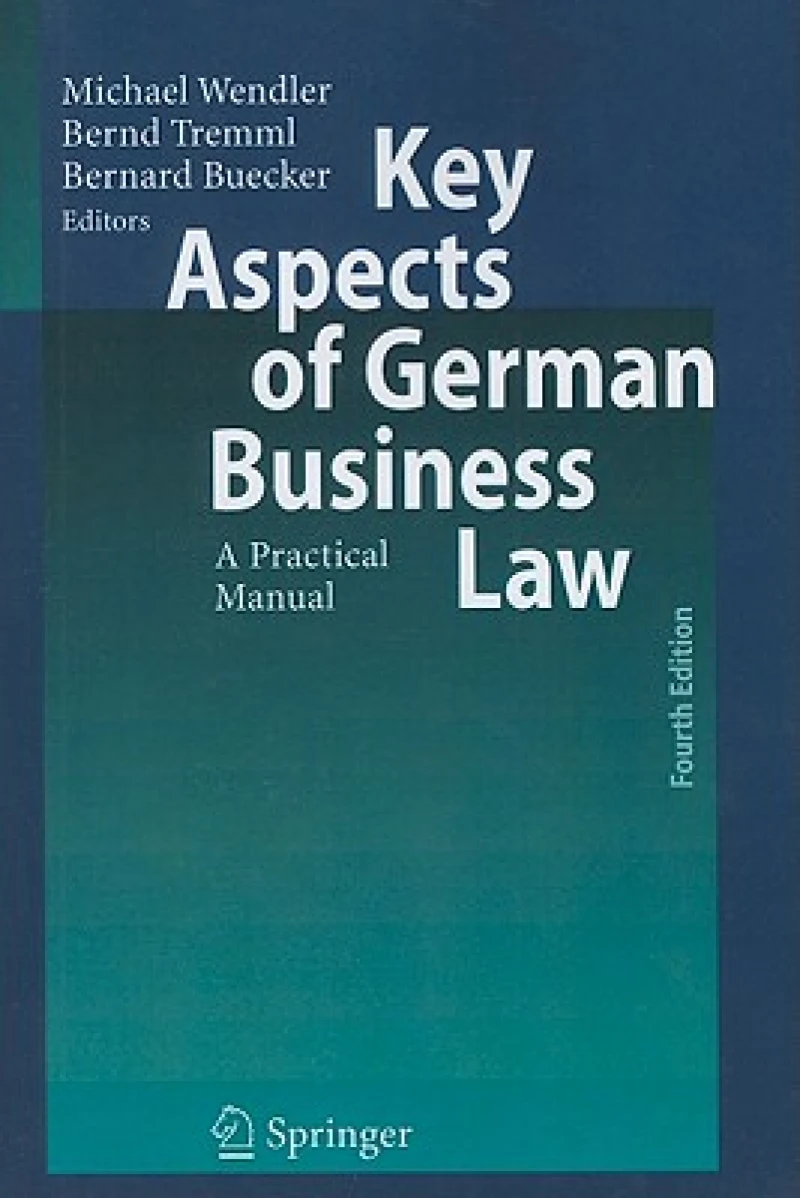 Key Aspects of German Business Law