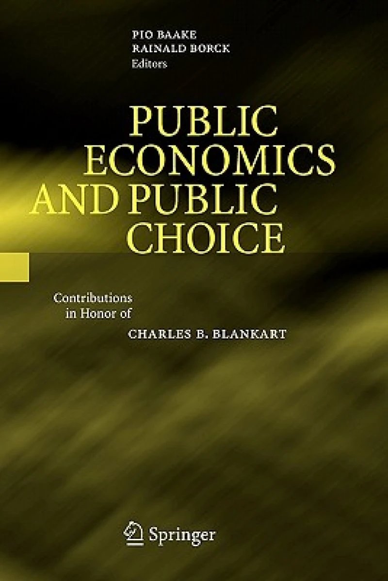 Public Economics and Public Choice