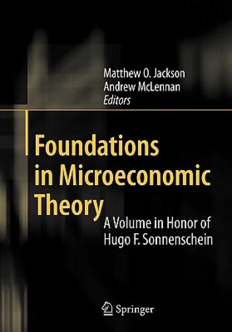 Foundations in Microeconomic Theory