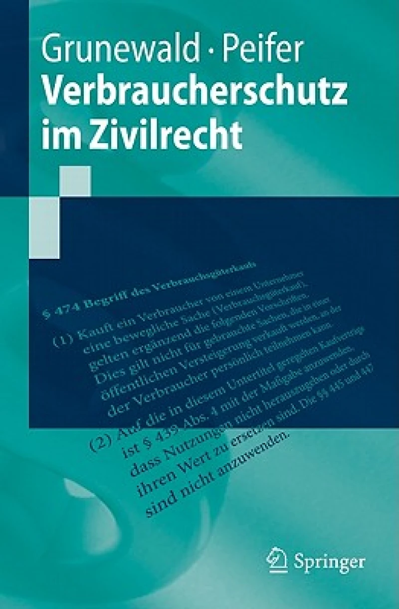 Verbraucherschutz im Zivilrecht