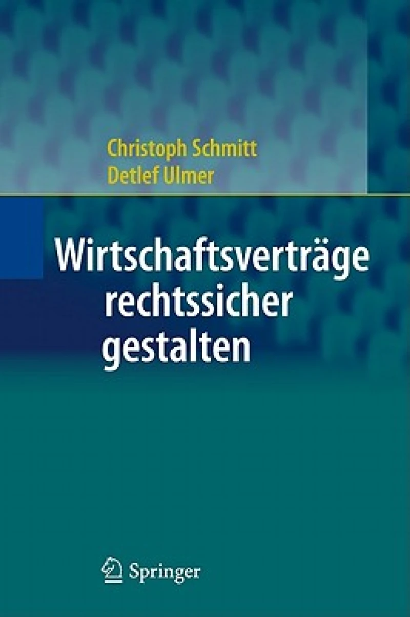 Wirtschaftsvertrage rechtssicher gestalten