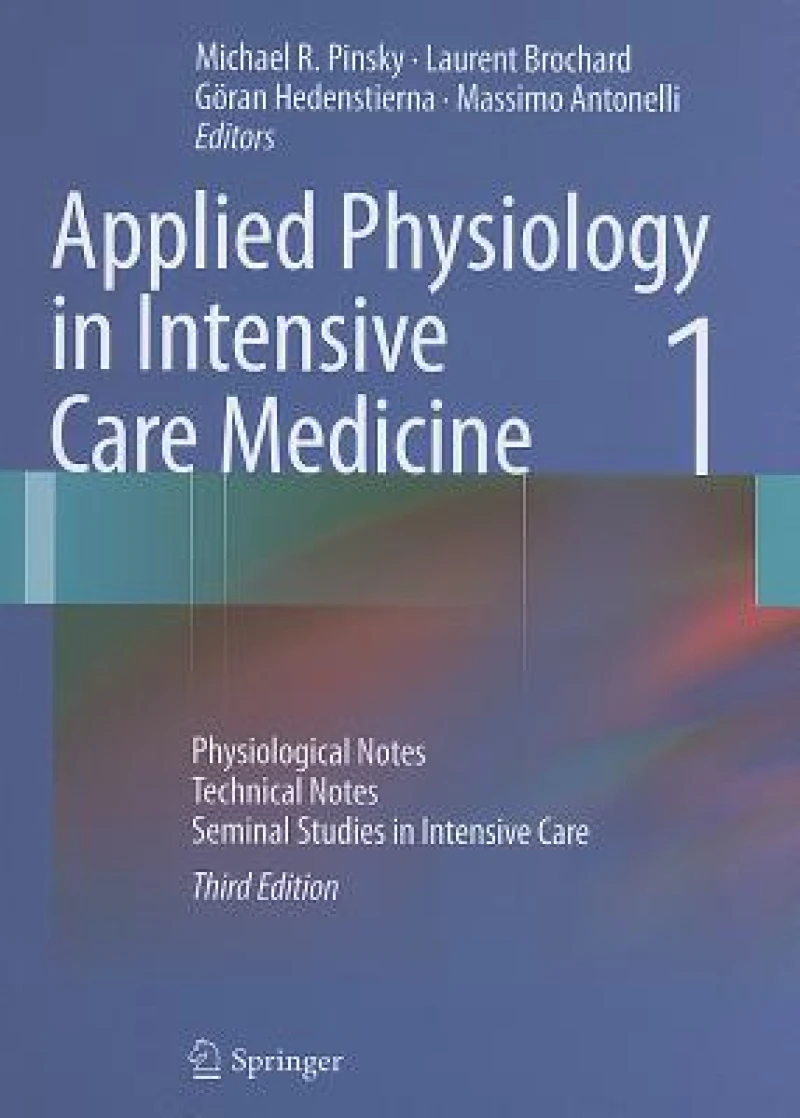 Applied Physiology in Intensive Care Medicine 1