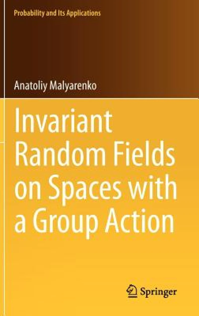 Invariant Random Fields on Spaces with a Group Action